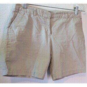 Tommy Hilfiger Shorts Womens Size 6 (32) Beige Chino Outdoors (737)